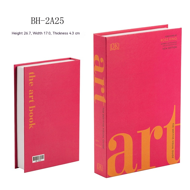 Minimalist Nordic Style Simulation Book Ornaments