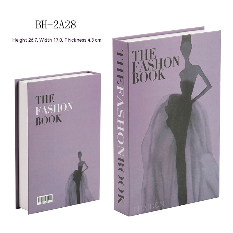 Minimalist Nordic Style Simulation Book Ornaments