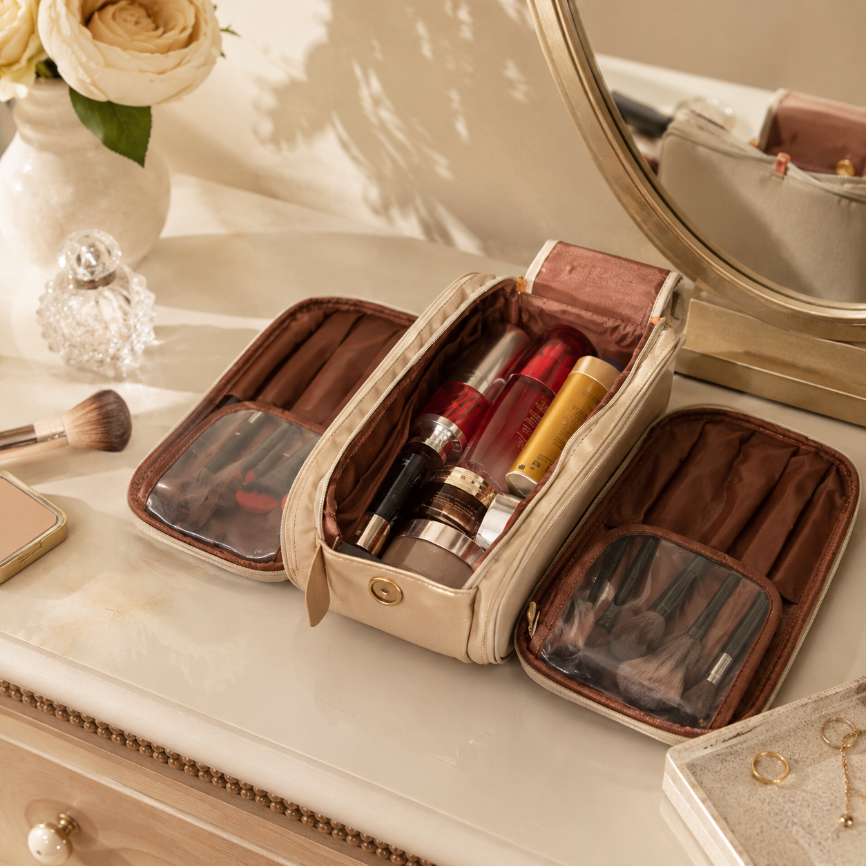 Large Travel Cosmetic Bag