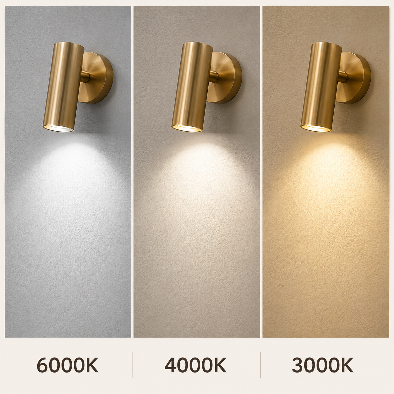 Gold Adjustable Accent Wall Light