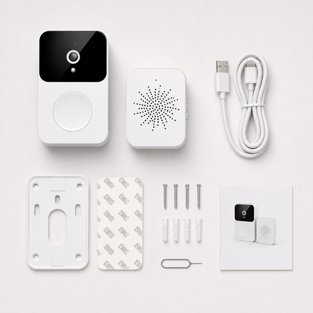X9 Smart Wireless Doorbell with Remote Camera